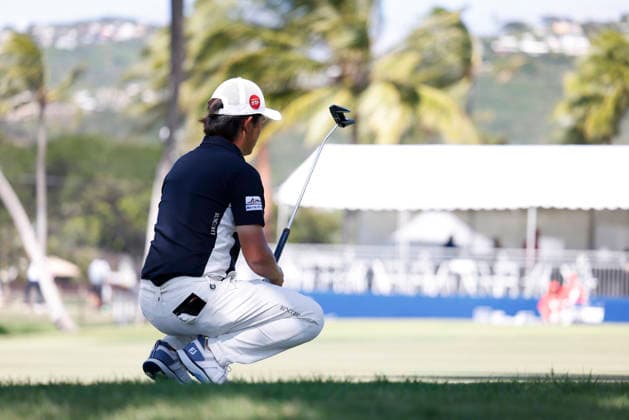 January 17, 2026, Honolulu, Hawaii, USA: KOTA KANEKO studies the 9th green during Round 3 of the 2026 Sony Open in Honolulu, Hawaii on January 17, 2026. Honolulu USA - ZUMAm310 20260117_zsp_m310_107 Copyright: xElliotxMilesx