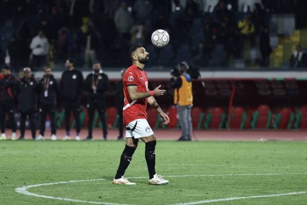 Egypt v Nigeria - AFCON 2025 CASABLANCA, MOROCCO - JANUARY 17: Mohamed Salah of Egypt takes a penalty during the 35th Africa Cup of Nations (AFCON 2025) third-place match between Egypt and Nigeria at Mohamed V Stadium in Casablanca, Morocco on January 17, 2026. Samah Zidan Anadolu Casablanca Morocco. Editorial use only. Please get in touch for any other usage.  Copyright: x2026xAnadoluxSamahxZidanx