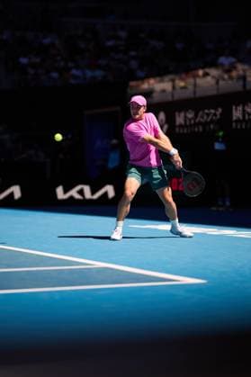 Arthur Fery of Great Britain Australian Open tennis tournament, Day One, Melbourne Park, Australia - 18 Jan 2026Melbourne Melbourne Park Victoria (VIC) Australia  Copyright: xRachelxBach Shutterstockx 16302999w