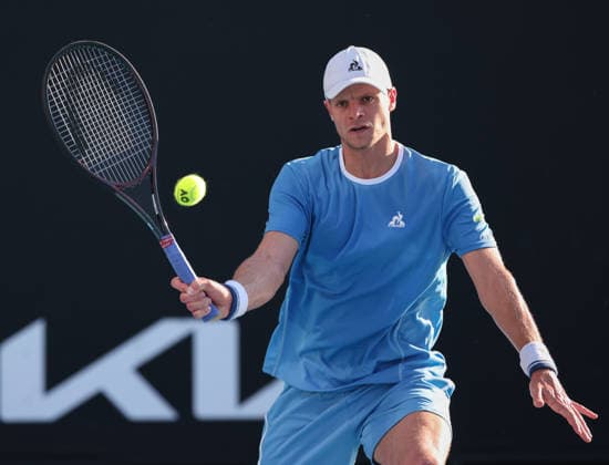 Yannick Hanfmann (GER), Australian Open 2026, Melbourne Park, Melbourne, Victoria, Australia., Australian Open 2023Yannick Hanfmann (GER), Australian Open 2026, Melbourne Park, Melbourne, Victoria, Australia. Copyright: xJuergenxHasenkopfx