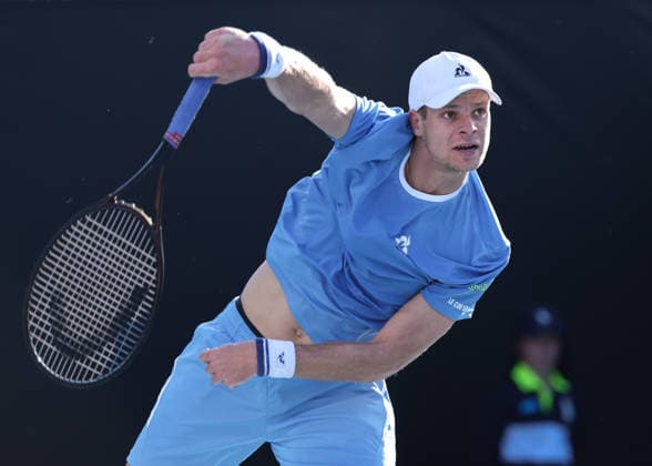 Yannick Hanfmann (GER), Australian Open 2026, Melbourne Park, Melbourne, Victoria, Australia Copyright: xJuergenxHasenkopfx