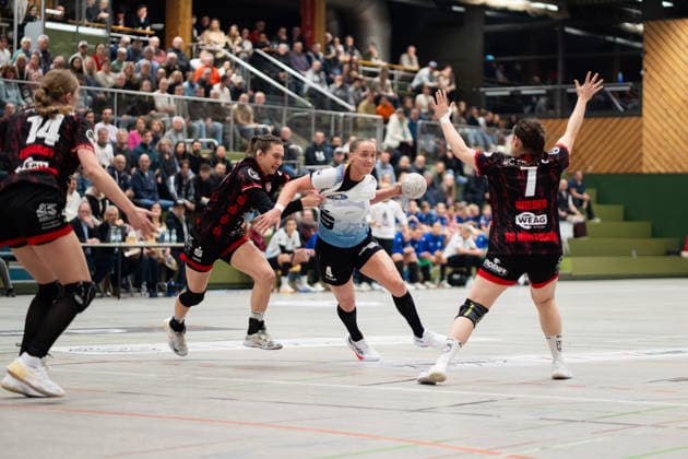 Svenja Mann (Bergischer HC 06, 04), TG Nuertingen vs. Bergischer HC 06, Handball, 2. Bundesliga Frauen, 14. Spieltag, Saison 2025 2026, 17.01.2026, TG Nuertingen vs. Bergischer HC 06, Handball, 2. Bundesliga Frauen, 14. Spieltag, Saison 2025 2026, 17.01.2026 Nuertingen Copyright: xEibner-Pressefoto MaxxVogelx EP_MVL
