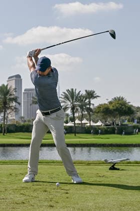 Dubai Invitational 2026 DUBAI, UNITED ARAB EMIRATES - JANUARY 18: Rory McIlroy competes at the Dubai Invitational 2026 at Dubai Creek Resort on January 18, 2026 in Dubai, United Arab Emirates. Waleed Zein Anadolu Dubai United Arab Emirates. Editorial use only. Please get in touch for any other usage.  Copyright: x2026xAnadoluxWaleedxZeinx