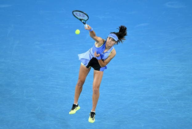TENNIS AUSTRALIAN OPEN, Emma Raducanu of Great Britain in action during the Women™s 1st round match against Mananchaya Sawangkaew of Thailand on day 1 of the 2026 Australian Open tennis tournament at Melbourne Park in Melbourne, Sunday, January 18, 2026. ( NO ARCHIVING MELBOURNE VICTORIA AUSTRALIA  Copyright: xJAMESxROSSx 20260118183348597564