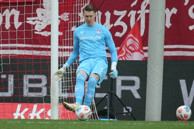 2. Bundesliga: 1. FC Kaiserslautern - Hannover 96 am 18.01.2026 im Fritz-Walter-Stadion in Kaiserslautern Julian Krahl (1. FC Kaiserslautern)