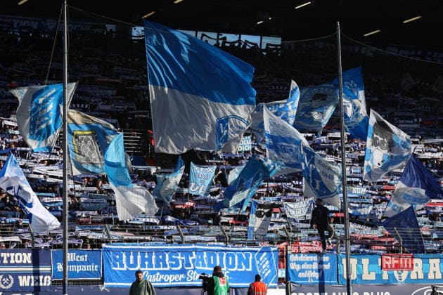 Fans VfL Bochum GER, VfL Bochum gegen SV Darmstadt 98, Fussball, 2.Liga, 18.Spieltag, Spielzeit 2025 2026, 18.01.2026 DFL REGULATIONS PROHIBIT ANY USE OF PHOTOGRAPHS AS IMAGE SEQUENCES AND OR QUASI-VIDEO GER, VfL Bochum gegen SV Darmstadt 98, Fussball, 2.Liga, 18.Spieltag, Spielzeit 2025 2026, 18.01.2026 Bochum