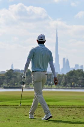 Dubai Invitational 2026 DUBAI, UNITED ARAB EMIRATES - JANUARY 18: South African professional golfer Dylan Frittelli competes at the Dubai Invitational 2026 at Dubai Creek Resort on January 18, 2026 in Dubai, United Arab Emirates. Waleed Zein Anadolu Dubai United Arab Emirates. Editorial use only. Please get in touch for any other usage.  Copyright: x2026xAnadoluxWaleedxZeinx