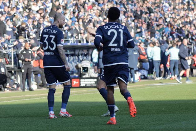 18.01.2026, xgrfx, Fussball 2.Bundesliga, VfL Bochum - SV Darmstadt 98 v.l. Tor, Philipp Hofmann (VfL Bochum) (DFL DFB REGULATIONS PROHIBIT ANY USE OF PHOTOGRAPHS as IMAGE SEQUENCES and or QUASI-VIDEO) Bochum