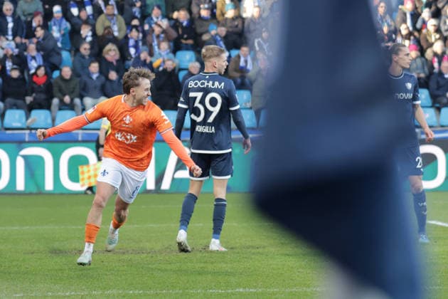 18.01.2026, xgrfx, Fussball 2.Bundesliga, VfL Bochum - SV Darmstadt 98 v.l. Tor, Luca Marseiler (SV Darmstadt) (DFL DFB REGULATIONS PROHIBIT ANY USE OF PHOTOGRAPHS as IMAGE SEQUENCES and or QUASI-VIDEO) Bochum