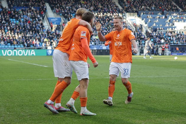18.01.2026, xgrfx, Fussball 2.Bundesliga, VfL Bochum - SV Darmstadt 98 v.l. Tor, Luca Marseiler (SV Darmstadt) (DFL DFB REGULATIONS PROHIBIT ANY USE OF PHOTOGRAPHS as IMAGE SEQUENCES and or QUASI-VIDEO) Bochum