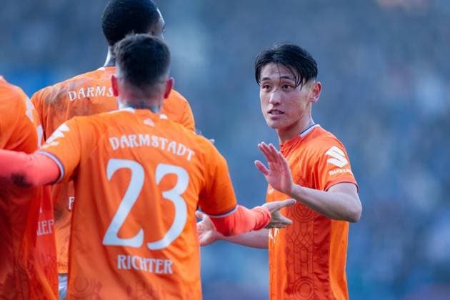 Bundesliga VfL Bochum 1848 vs SV Darmstadt 98 Hiroki Akiyama of SV Darmstadt 98 during the Bundesliga matchday 18 match Copyright: xTaiseixIwamotox