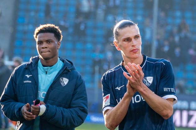 Deutschland: 2.Bundesliga 2025 26 Vfl Bochum vs. SV Darmstadt 98,18. Spieltag - 18.01.2026 - Vonovia Ruhstadion (Bochum) Noah Loosli (Vfl Bochum,20)