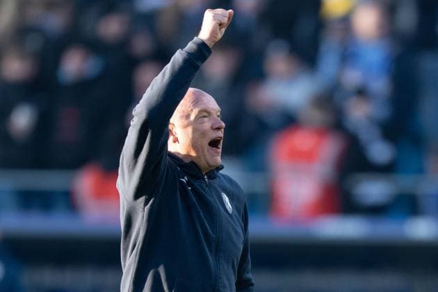 Bundesliga VfL Bochum 1848 vs SV Darmstadt 98 Uwe Rösler of VfL Bochum 1848 during the Bundesliga matchday 18 match against SV Darmstadt 98 at Vonovia Ruhrstadion, Bochum, Germany, on January 18, 2026. Copyright: xTaiseixIwamotox