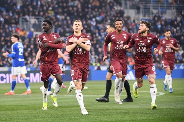 RC Strasbourg Alsace v FC Metz - Ligue 1 McDonald s 2025 2026 10 Gauthier HEIN (fcm) during the Ligue 1 McDonald s match between Strasbourg and Metz at Stade de la Meinau on January 18, 2026 in Strasbourg, France. Strasbourg France  Copyright: xFEPx 776348252