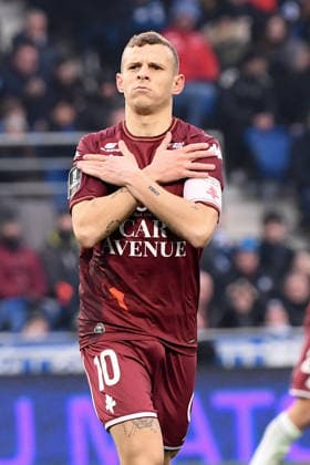 RC Strasbourg Alsace v FC Metz - Ligue 1 McDonald s 2025 2026 10 Gauthier HEIN (fcm) during the Ligue 1 McDonald s match between Strasbourg and Metz at Stade de la Meinau on January 18, 2026 in Strasbourg, France. Strasbourg France  Copyright: xFEPx 776348252