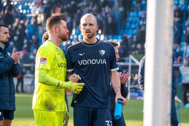 Deutschland: 2.Bundesliga 2025 26 Vfl Bochum vs. SV Darmstadt 98,18. Spieltag - 18.01.2026 - Vonovia Ruhstadion (Bochum) Philipp Hofmann (Vfl Bochum,33)