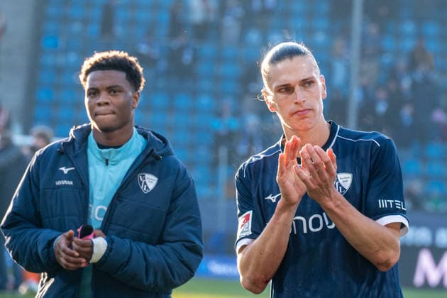 Deutschland: 2.Bundesliga 2025 26 Vfl Bochum vs. SV Darmstadt 98,18. Spieltag - 18.01.2026 - Vonovia Ruhstadion (Bochum) Noah Loosli (Vfl Bochum,20)