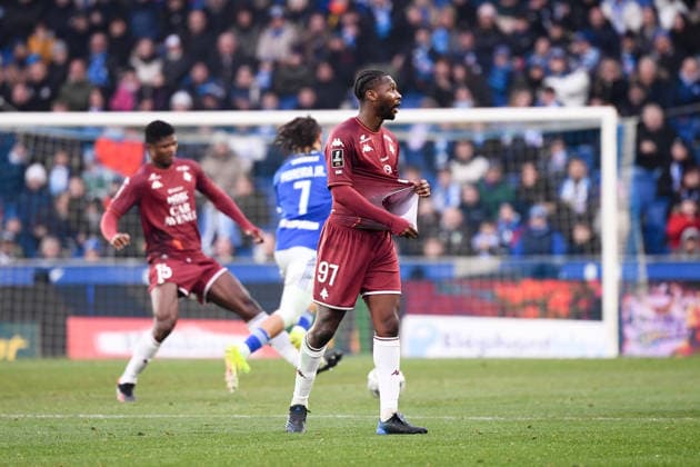 RC Strasbourg Alsace v FC Metz - Ligue 1 McDonald s 2025 2026 97 Fode BALLO TOURE (fcm) during the Ligue 1 McDonald s match between Strasbourg and Metz at Stade de la Meinau on January 18, 2026 in Strasbourg, France. Strasbourg France  Copyright: xFEPx 776348252