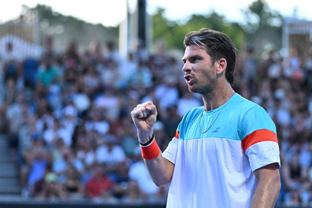 2026 Australian Open - Melbourne Cameron Norrie (GBR) during his first round match at the 2026 Australian Open at Melbourne Park in Melbourne, AUSTRALIA, on January 18, 2026. Photo by Corinne Dubreuil ABACAPRESS.COM Melbourne Australia  Copyright: xDubreuilxCorinne ABACAx