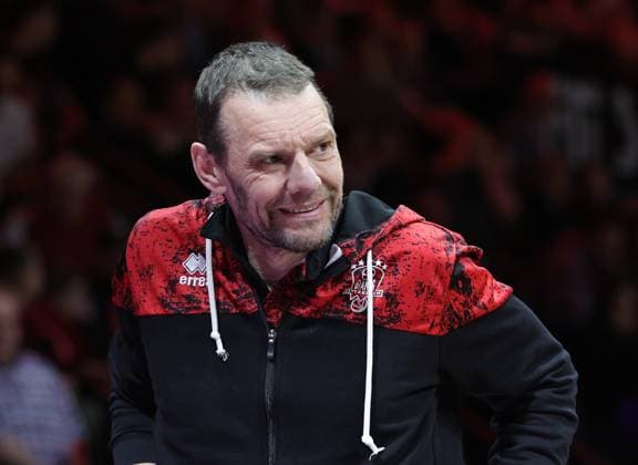 18.01.2026 - Basketball - Saison 2025 2026 - 2. Bundesliga Pro-A - 18. Spieltag: Nürnberg Falcons Basketball Club NBC - Bayer Giants Leverkusen - Sportfoto Zink DaMa - xdaxmax - Michael Mike Koch ( Trainer Headcoach Bayer Giants Leverkusen ) nachdenklich enttäuscht Enttäuschung