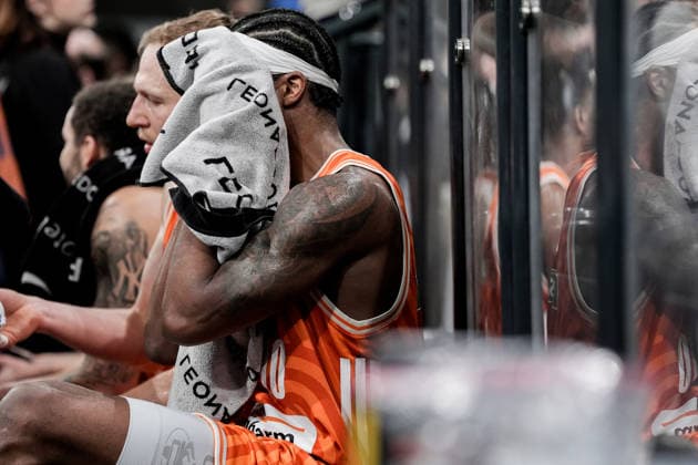 Deutschland: easyCredit BBL, Hauptrunde 2025 26, 16. Spieltag Veolia Towers Hamburg vs ratiopharm ulm Inselpark Arena (Hamburg): Malik Osborne (ratiopharm ulm, 10) Copyright: xStefanxTrochax