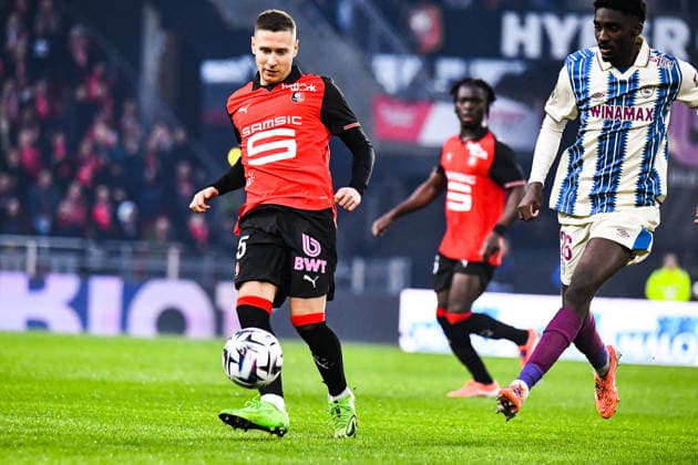 FOOTBALL : Stade Rennais vs Havre AC - Ligue 1 - JournÃ e 18 - 18 01 2026 Przemyslaw Frankowski (Stade Rennais) RennesFrance  Copyright: xBaptistexAutissierx