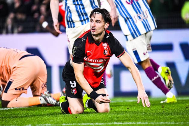 FOOTBALL : Stade Rennais vs Havre AC - Ligue 1 - JournÃ e 18 - 18 01 2026 Esteban Lepaul (Stade Rennais) RennesFrance  Copyright: xBaptistexAutissierx