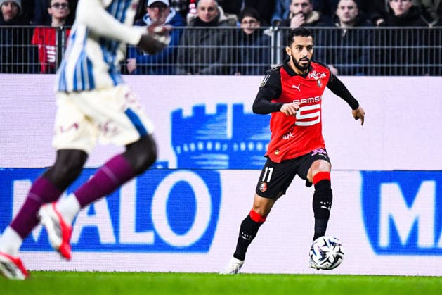FOOTBALL : Stade Rennais vs Havre AC - Ligue 1 - JournÃ e 18 - 18 01 2026 Moussa Tamari (Stade Rennais) RennesFrance  Copyright: xBaptistexAutissierx