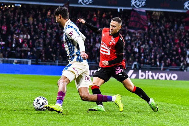 FOOTBALL : Stade Rennais vs Havre AC - Ligue 1 - JournÃ e 18 - 18 01 2026 Przemyslaw Frankowski (Stade Rennais) RennesFrance  Copyright: xBaptistexAutissierx