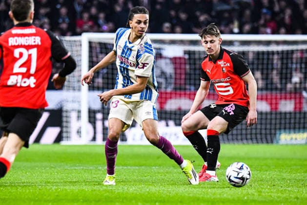 FOOTBALL : Stade Rennais vs Havre AC - Ligue 1 - JournÃ e 18 - 18 01 2026 Kenny Quetant (AC Le Havre) RennesFrance  Copyright: xBaptistexAutissierx