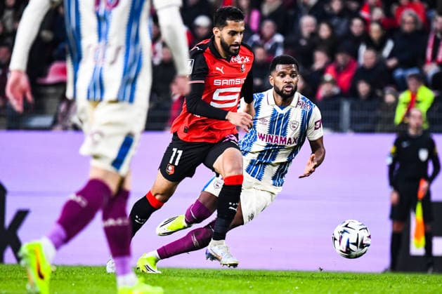 FOOTBALL : Stade Rennais vs Havre AC - Ligue 1 - JournÃ e 18 - 18 01 2026 Moussa Tamari (Stade Rennais) RennesFrance  Copyright: xBaptistexAutissierx