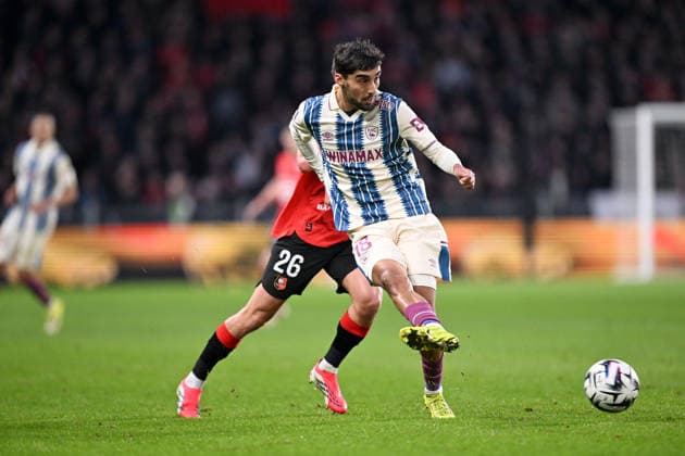 Stade Rennais FC v Le Havre Athletic Club - Ligue 1 McDonald s 2025 2026 18 Yanis ZOUAOUI (hac) during the Ligue 1 McDonald s match between Rennes and Le Havre at Roazhon Park on January 18, 2026 in Rennes, France. Rennes France  Copyright: xFEPx 776348255