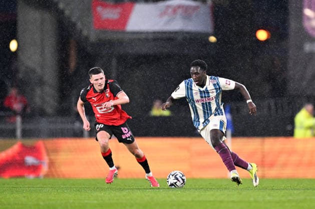 Stade Rennais FC v Le Havre Athletic Club - Ligue 1 McDonald s 2025 2026 14 Rassoul NDIAYE (hac) during the Ligue 1 McDonald s match between Rennes and Le Havre at Roazhon Park on January 18, 2026 in Rennes, France. Rennes France  Copyright: xFEPx 776348255