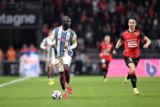 Stade Rennais FC v Le Havre Athletic Club - Ligue 1 McDonald s 2025 2026 93 Arouna SANGANTE (hac) during the Ligue 1 McDonald s match between Rennes and Le Havre at Roazhon Park on January 18, 2026 in Rennes, France. Rennes France  Copyright: xFEPx 776348255