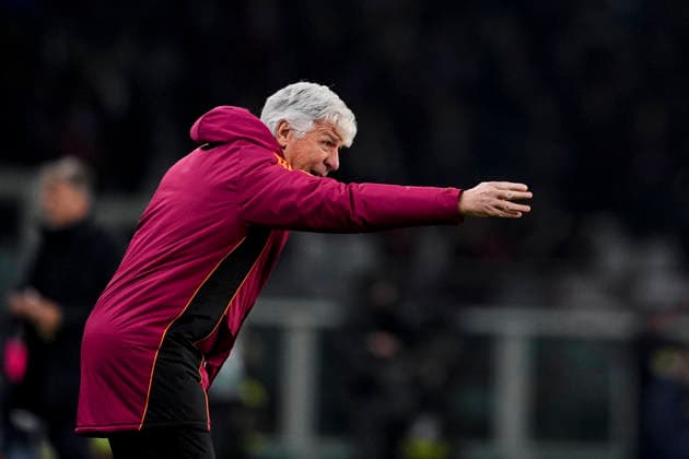 RomaÕs head coach Gian Piero Gasperini during the Serie A soccer match between Torino Fc and Roma at the Stadio Olimpico Grande Torino in Turin, north west Italy - January 18, 2026. - Soccer  Copyright: xFabioxFerrari LaPressex
