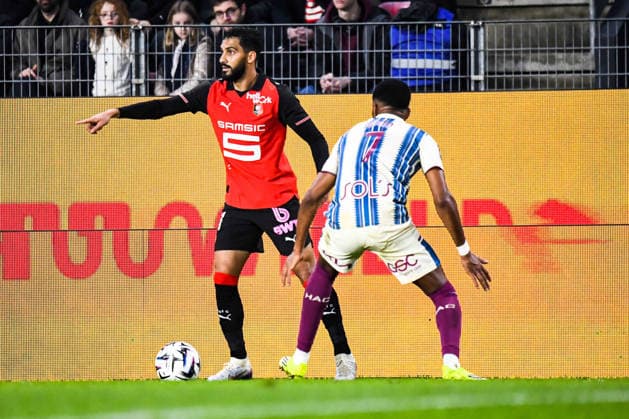 FOOTBALL : Stade Rennais vs Havre AC - Ligue 1 - JournÃ e 18 - 18 01 2026 Moussa Tamari (Stade Rennais) RennesFrance  Copyright: xBaptistexAutissierx