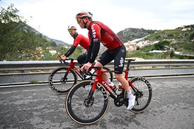 Lotto Intermarche Cycling Team Winter Training Camp 2026 L ALFAS DEL PI, SPAIN - JANUARY 18 : Dolven Halvor (NOR) of Devo Lotto Intermarche pictured during a training session at the Lotto Intermarche UCI World Team winter stage camp at the Albir Garden Resort Hotel as part of the preparation for the new 2026 season on January 18, 2026 in L Alfas del Pi, Spain, 18 01 2026 L Alfas del Pi Spain  Copyright: xVincentxKalutx