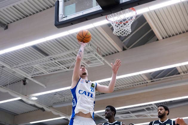 BARMER 2. Basketball Bundesliga ProB Süd: CATL Basketball Löwen vs. SV Fellbach Flashers; Erfurt; 18.01.2026 Jasper Brand ( 21; CATL Basketball Löwen) BARMER 2. Basketball Bundesliga ProB Süd: CATL Basketball Löwen vs. SV Fellbach Flashers; Riethsporthalle Erfurt; 18.01.2026 Copyright: xBEAUTIFULxSPORTS Duehringx