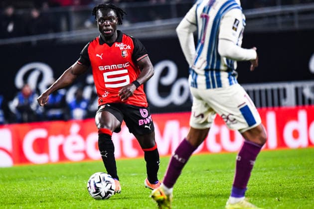 FOOTBALL : Stade Rennais vs Havre AC - Ligue 1 - JournÃ e 18 - 18 01 2026 Alidu Seidu (Stade Rennais) RennesFrance  Copyright: xBaptistexAutissierx