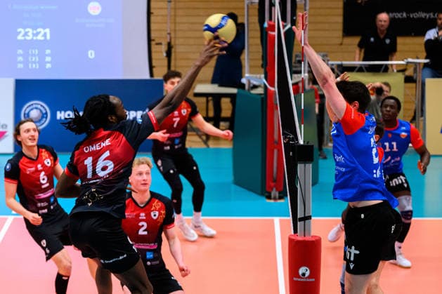 Ludwigsburg: 1. BLM - 25 26 - MTV Ludwigsburg - SSC Karlsruhe Nyherowo Omene (Ludwigsburg) Ludwigsburg Innenstadtsporthalle Baden-Württemberg Deutschland