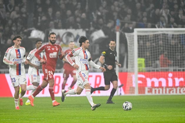 Olympique Lyonnais v Stade Brestois 29 - Ligue 1 McDonald s 2025 2026 03 Nicolas TAGLIAFICO (ol) during the Ligue 1 McDonald s match between Lyon and Brest at Groupama Stadium on January 18, 2026 in Lyon, France. Lyon France  Copyright: xFEPx 776348250