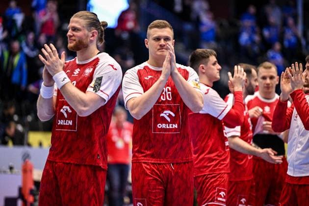 ALTRO - Pallamano - Men s EHF Euro 2026 - Poland vs Iceland Dawid Dawydzik of Poland during Men s EHF Euro 2026 - Poland vs Iceland, Handball match in Kristianstad, Sweden, January 18 2026 Kristianstad Sweden  Copyright: xIPAxSport ABACAx