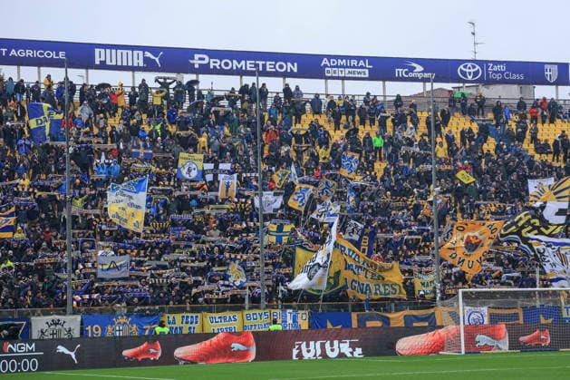 CALCIO - Serie A - Parma Calcio vs Genoa CFC Parma Calcio supporters during Parma Calcio vs Genoa CFC, Italian soccer Serie A match in Parma, Italy, January 18 2026 Parma Italy  Copyright: xIPAxSport ABACAx