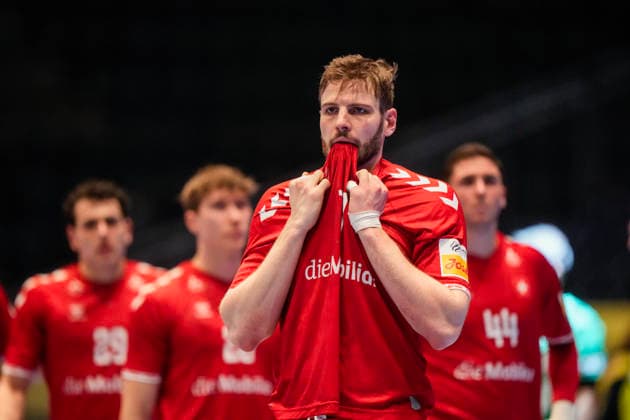 European Handball Championship, Switzerland - Slovenia Baerum 20260118. Switzerland s Samuel Röthlisberger after the European Championship, EM, Europameisterschaft handball match between Switzerland and Slovenia in Unity arena. Photo: Cornelius Poppe NTB Baerum Norway EDITORIAL USE ONLY. RESTRICTED USE FOR BETTING COMPANIES Ref:_SPOskXkEJSg6yM.jpg *** European Handball Championship, Switzerland Slovenia Baerum 20260118 Switzerland s Samuel Röthlisberger after the European Championship handball match between Switzerland and Slovenia in Unity arena Photo Cornelius Poppe NTB Baerum Norway EDITORIAL USE ONLY RESTRICTED USE FOR BETTING COMPANIES  Copyright: xCorneliusxPoppex xNTBx
