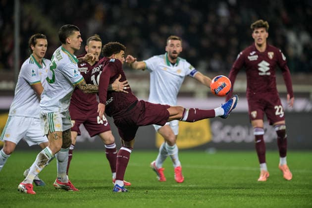 CALCIO - Serie A - Torino FC vs AS Roma 19 Che Adams of Torino in action during the Serie A match between Torino FC and AS Roma at Stadio Olimpico di Torino on January 18, 2026 in Turin, Italy. Torino Italy  Copyright: xIPAxSport ABACAx