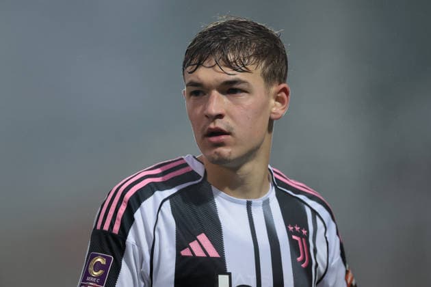 Alessandria, Italy, 17th January 2026. David Puczka of Juventus looks on during the Juventus Next Gen vs Ascoli Calcio Serie C match at Stadio Giuseppe Moccagatta - Alessandria, Torino. Picture credit should read: Jonathan Moscrop Sportimage EDITORIAL USE ONLY. No use with unauthorised audio, video, data, fixture lists, club league logos or live services. Online in-match use limited to 120 images, no video emulation. No use in betting, games or single club league player publications. SPI_125_JM_JUVENEXTGEN_ASCOLI_ SPI-4453-0123