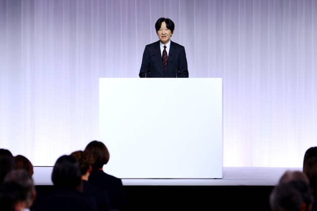 Crown Prince Akishino, JANUARY 18, 2026 - Olympic : Japan national team, Nationalteam Organization Ceremony for the Milano Cortina 2026 Olympic Winter games, Winterspiele,Spiele, Summer games in Chiba, Japan. Noxthirdxpartyxsales  aflo_316488363