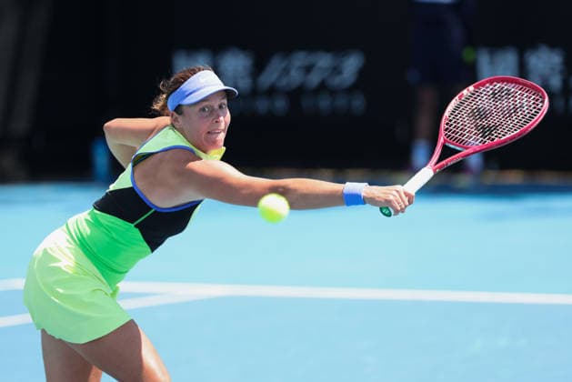 Tatjana Maria (GER), Australian Open 2023, Melbourne Park, Melbourne, Victoria, Australia. Copyright: xJuergenxHasenkopfx