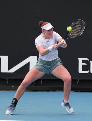 Ella Seidel (GER), Australian Open 2023, Melbourne Park, Melbourne, Victoria, Australia. Copyright: xJuergenxHasenkopfx
