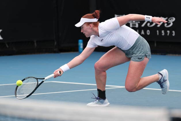 Ella Seidel (GER), Australian Open 2023, Melbourne Park, Melbourne, Victoria, Australia. Copyright: xJuergenxHasenkopfx